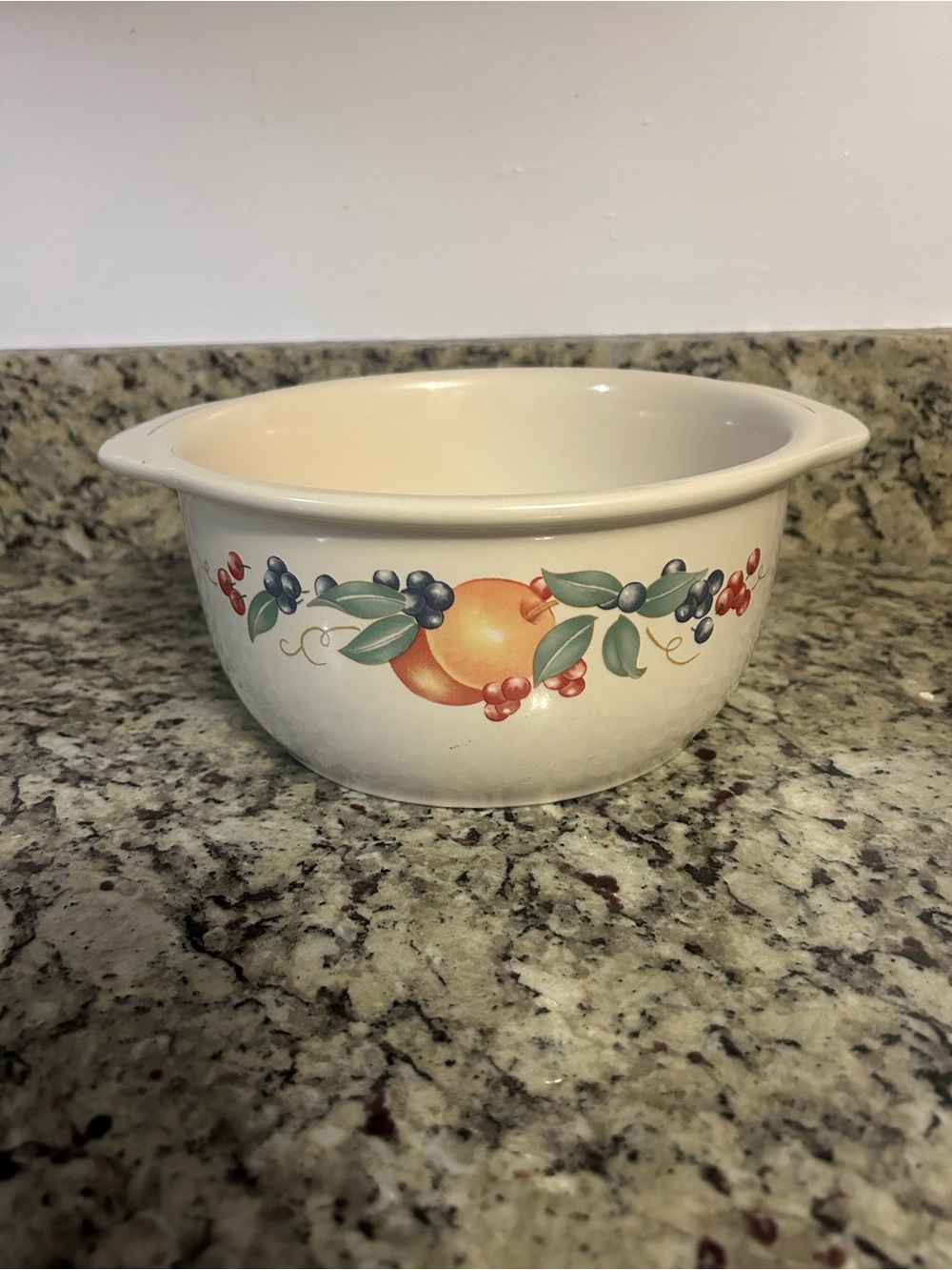 Vintage Corelle Coordinates Abundance Stoneware serving bowl FALL